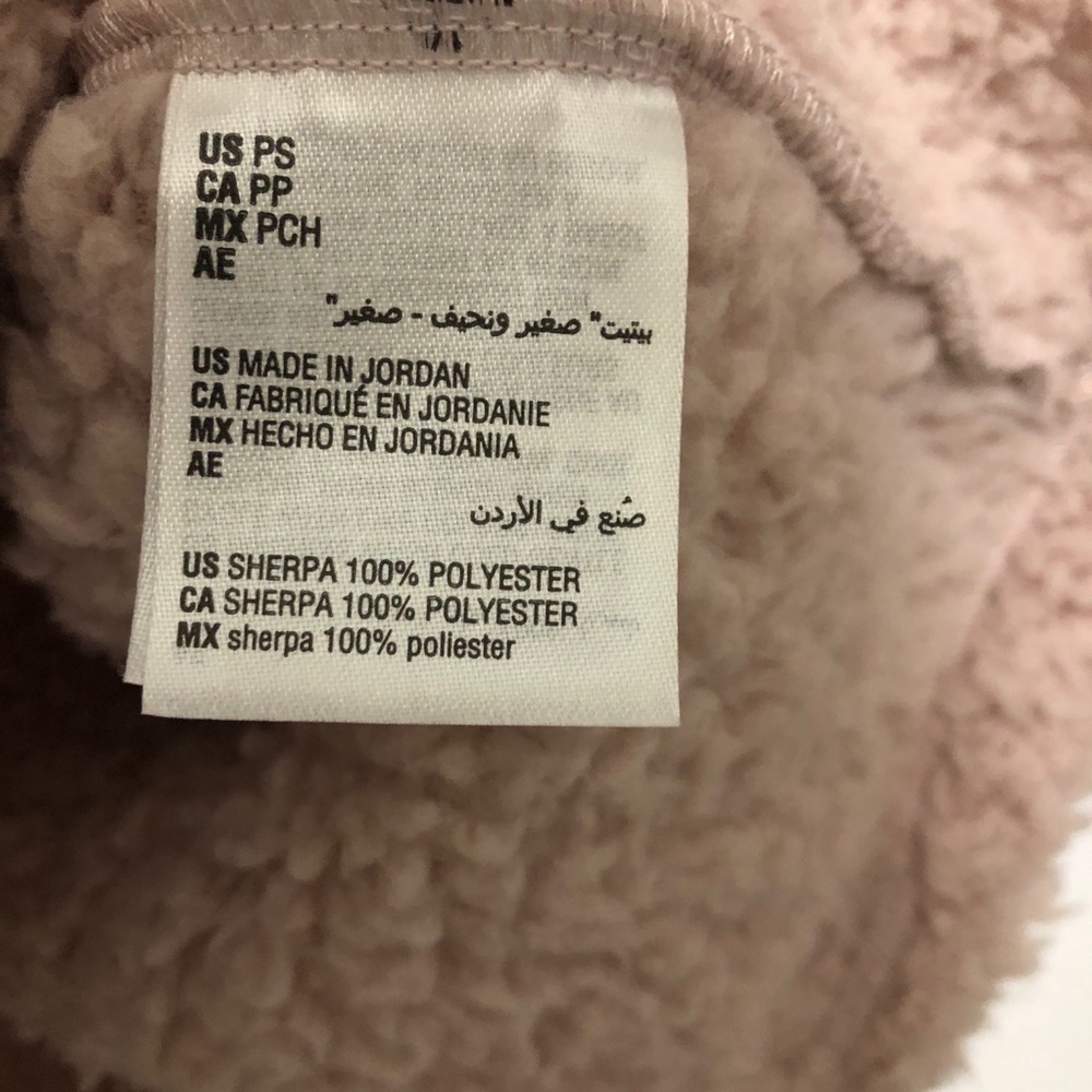 NWT- Style & Co. blush pink teddy sweater - Picture 6 of 7